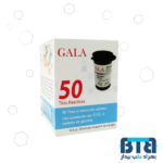 نوار تست قند خون گالا بسته 50 عددی