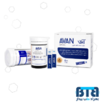 نوار تست قند خون آوان مدل AGM01 بسته 50 عددی