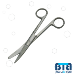 قیچی نخ(جراحی) یک سرتیز کرو 14 سانتی متری