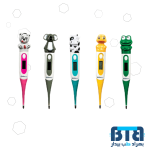 تب سنج و دماسنج دیجیتال عروسکی زیکلاس مد منعطف