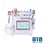 دستگاه آکوافیشیال 11 کاره مجهز به هایفو ویمکس برند سایان 11in1Derambration AquaFacial machine