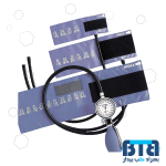 فشارسنج عقربه ای ریشتر با سه کاف قابل تعویض کودک – اطفال – نوزاد مدل 1440