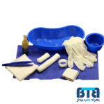 ست پانسمان با دستکش و رسیور سوپا