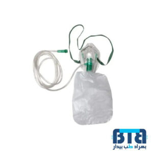 ماسک و لوله رابط اکسیژن بزرگسال با کیسه رزرو