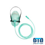 ماسک و لوله رابطه اکسیژن اطفال ساده